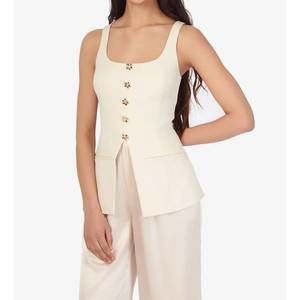 NEW CAMI NYC audra corset top in cream